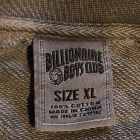Billionaire Boys Club Crewneck (Dark Gray)